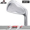 JBEAM T/20 アイアンセット 6本組(#5-PW) ダイナミックゴールド AMT レッド/ホワイト/ブラック 装着 【カスタム】【新品】 T20 Jビーム スチールシャフト 地クラブ トゥルーテンパー DG Dynamic Gold