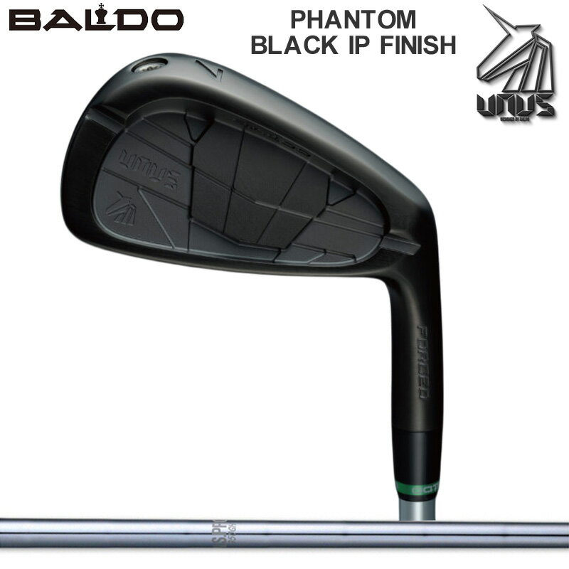 Rakuten - バルド 2026 UNUS ウヌス フォージドアイアン MCB ブラック 6本組 日本シャフト N.S.PRO 950GH 装着 NS スチール 【カスタム】 BALDO アイアンセット ゴルフ クラブ
