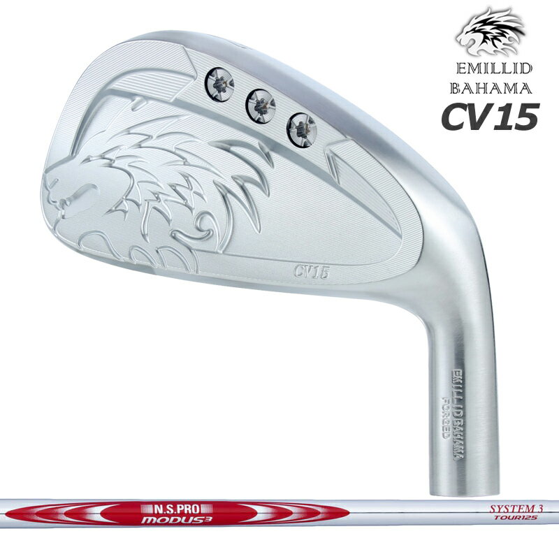 Rakuten - エミリッド バハマ CV15 中空 アイアン 6本組 日本シャフト N.S.PRO MODUS3 SYSTEM3 TOUR 125 装着 NS スチール 【カスタム】【新品】 EMILLID BAHAMA クラブ セット