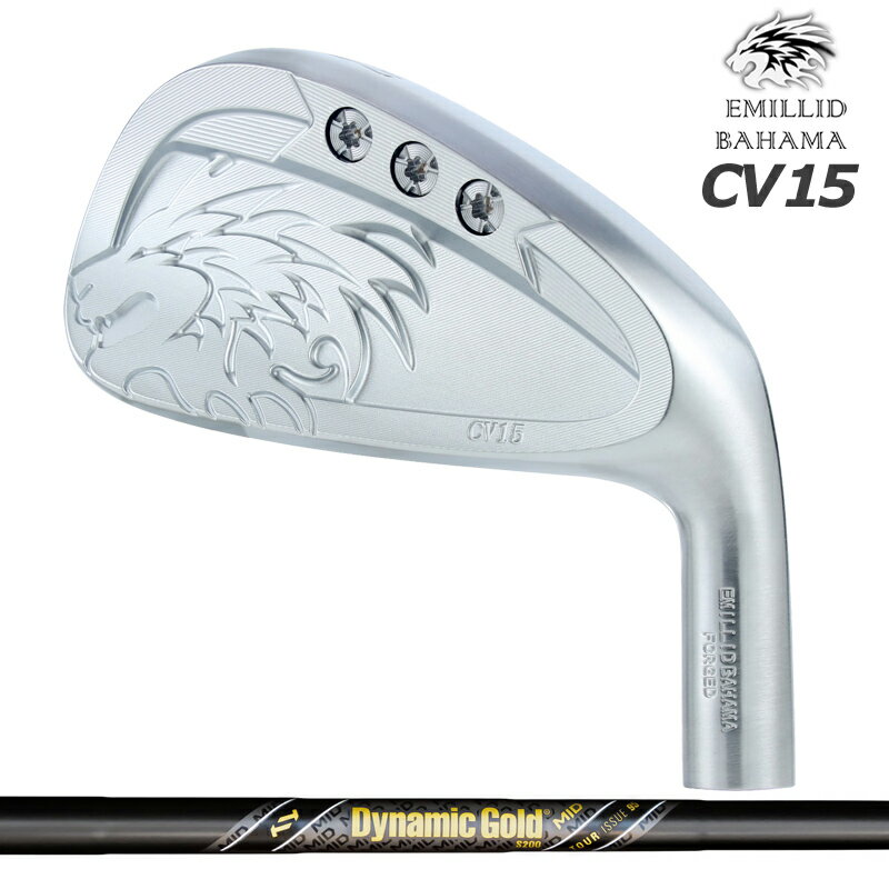 Rakuten - エミリッド バハマ CV15 中空 アイアン 6本組 ダイナミックゴールド MID 95 TOUR ISSUE Gunmetal 装着 ミッド ガンメタ 【カスタム】【新品】 EMILLID BAHAMA クラブ セット