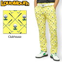 【日本規格】ラウドマウス メンズ ロングパンツ ストレッチ UVカット Clubhouse クラブハウス 760304(253) 【新品】0SS2 Loudmouth ゴルフウェア ゴルフパンツ ボトムス 派手 派手な 柄 目立つ 個性的 その1