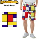 ラウドマウス メンズ ショートパンツ ストレッチ Dutch Treat ダッチトリート 762304(321) 2SS2 Loudmouth ゴルフウェア 派手 JUN1