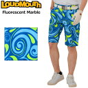 ラウドマウス メンズ ショートパンツ ストレッチ Fluorescent Marble フローレッセントマーブル 763302(353) 【日本規格】【メール便...