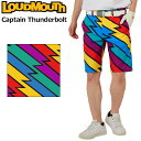 ラウドマウス メンズ ショートパンツ ストレッチ Captain Thunderbolt キャプテンサンダーボルト 763304(074) 【日本規格】【メール...