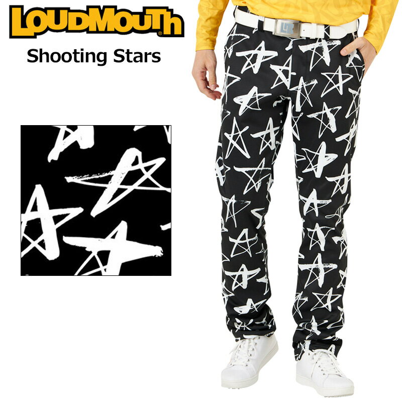 ラウドマウス メンズ ボンディング ロングパンツ Shooting Stars シューティング スター 772304(119) 防寒 2WF2 Loudmouth ボトムス メンズウェア ゴルフウェア NOV1