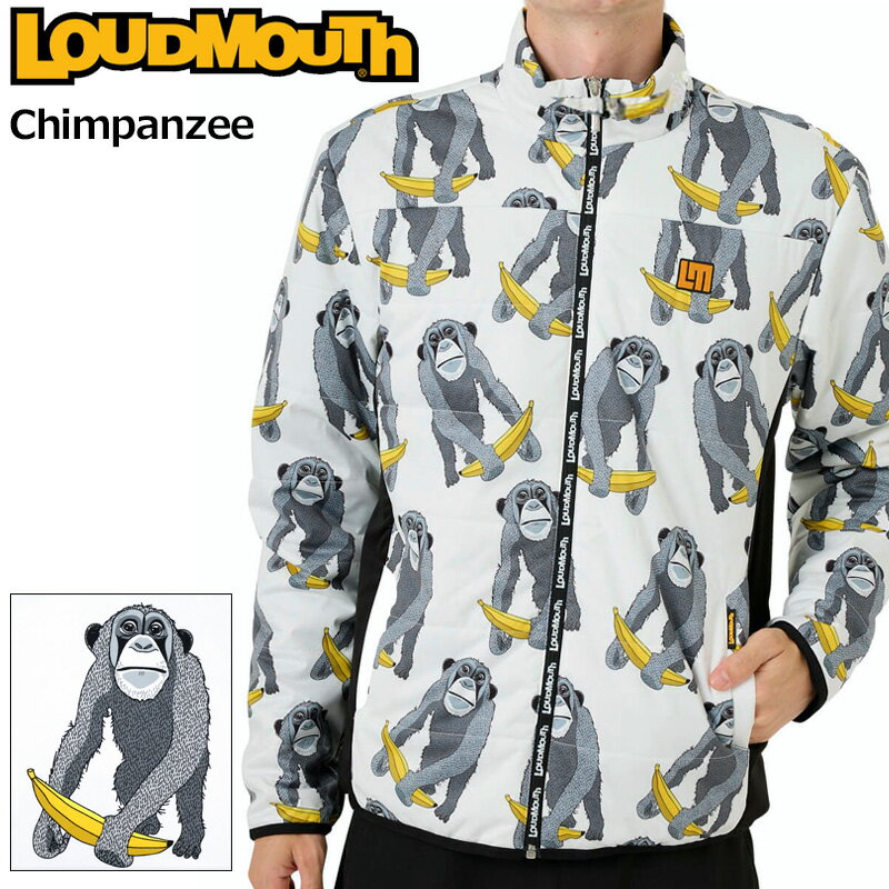 ラウドマウス メンズ 中綿 ジャケット Chimpanzee チンパンジー 772207(238) 【日本規格】【新品】2WF2 Loudmouth アウター ブルゾン ゴルフ ウェア 中綿ジャケット その1