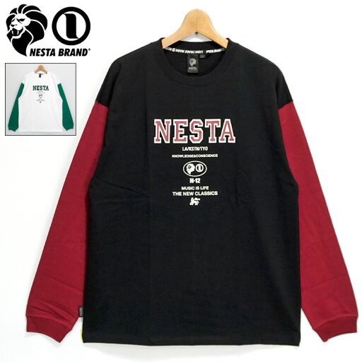 ネスタブランド ドロップショルダー 長袖 Tシャツ アーム切替え 223NB1100 NESTA BRAND 【新品】RCBR ロンT 長袖 長そで トップス ファッション SEP2 ネスタブランド ドロップショルダー 長袖 Tシャツ アーム切替え 223NB1100 NESTA BRAND 【新品】RCBR ロンT 長袖 長そで トップス ファッション SEP2