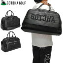 ガッチャゴルフ 2023 ショルダーストラップ付 ボストンバッグ 233GG8502 PU ラグジュアリー GOTCHA GOLF 【新品】23FW ゴルフ用バッグ ダッフルバッグ SEP3