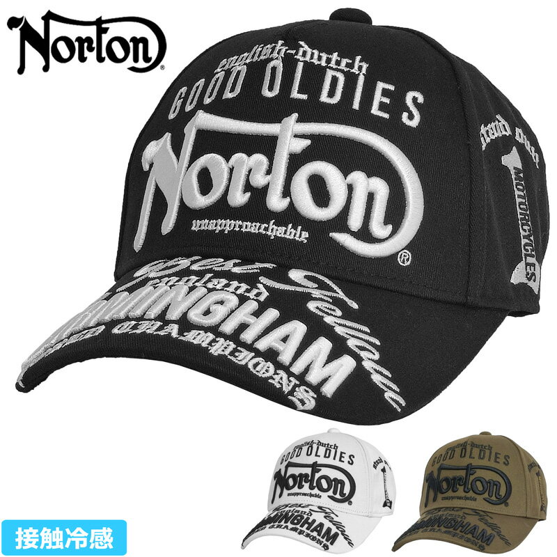 楽天サードウェイブ ゴルフ＆スポーツノートン メンズ 接触冷感 キャップ 242N8701 3D刺繍 Norton 【新品】TAAR 帽子 CAP メンズファッション カジュアル スナップキャップ スナップ MAY2
