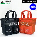 ガッチャゴルフ 2025 ミニトートバッグ 撥水 素材切替 252GG8501 GOTCHA GOLF 【新品】25SS PU カートバッグ ラウンドポーチ メ...