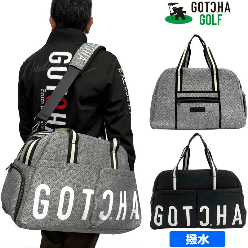 ガッチャゴルフ 2025 2way ボストンバッグ 撥水 パンチング 253GG8501 GOTCHA GOLF 【新品】25FW ショ..