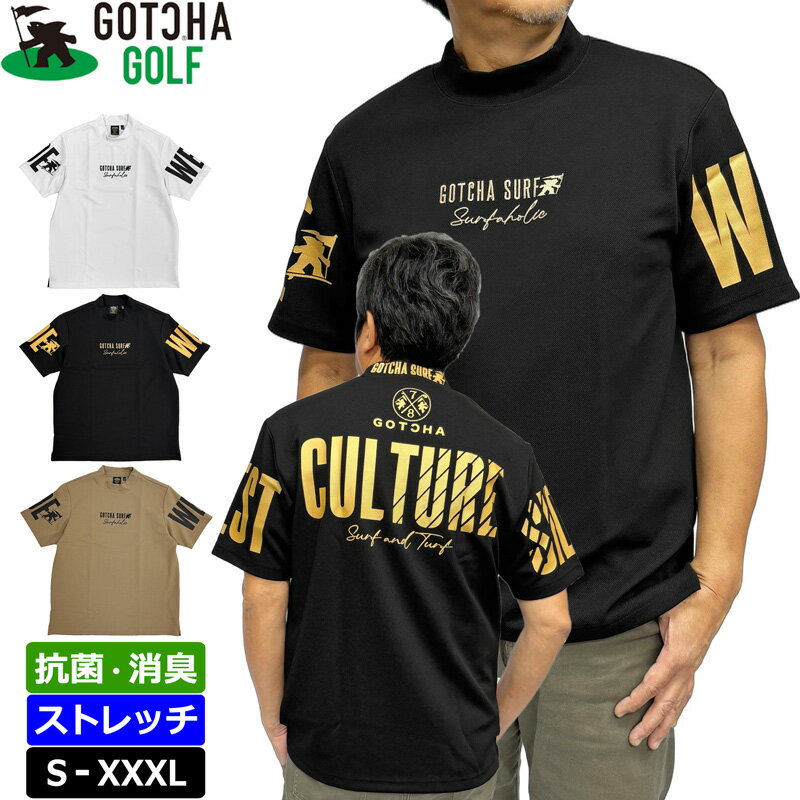 ���å��㥴��� 2025 �ӥå����� ��å��ͥå� Ⱦµ����� ���ݾý� ���ȥ�å� 252GG1092 GOTCHA GOLF �ڿ��ʡ�25SS ��� ���...