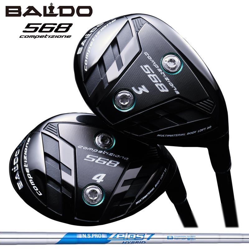 �Х�� COMPETIZIONE 568 �桼�ƥ���ƥ� ���ܥ���ե� N.S.PRO ZELOS 7 HYBRID ���� ������ ���֥� BALDO ����ڥ������� UTILITY �ڥ�������ۡڿ��ʡ� �ϥ����