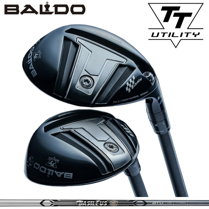 Rakuten - バルド 2024 TT ユーティリティ バシレウス Tour UT BTU 装着 ツアーUT BALDO UTILITY 【カスタム】【新品】 地クラブ ティー ティー 可変式スリーブ