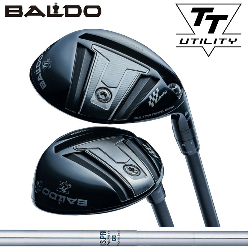 Rakuten - バルド 2024 TT ユーティリティ 日本シャフト N.S.PRO HYBRID 装着 NS ハイブリッド BALDO UTILITY 【カスタム】【新品】 地クラブ ティー ティー 可変式スリーブ