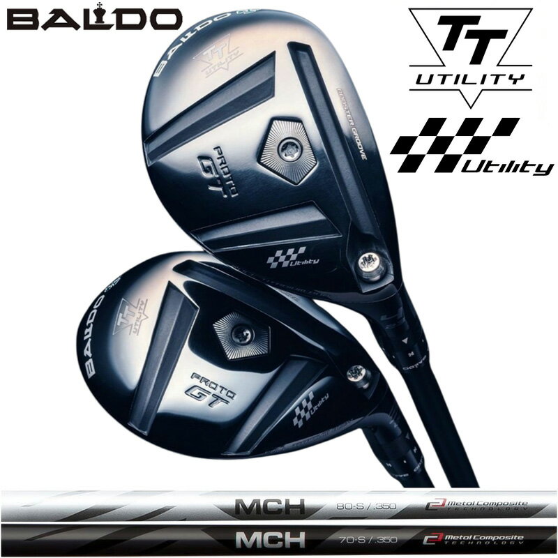 Rakuten - バルド TT ユーティリティ GT プロト FUJIKURA MCH 装着 フジクラ エム シー エイチ 【カスタム】【新品】 BALDO UTILITY PROTO UT ティ 可変式スリーブ 地クラブ