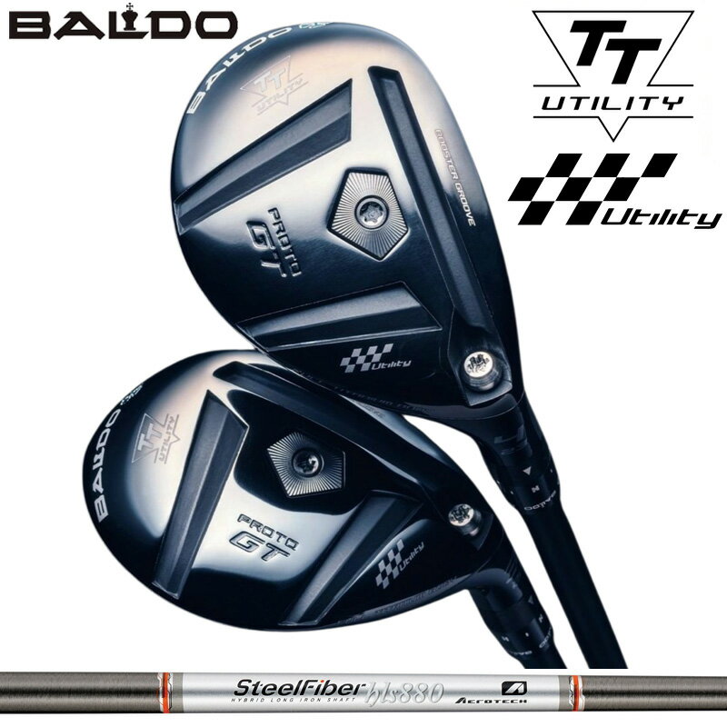 Rakuten - バルド TT ユーティリティ GT プロト Aerotech Steel Fiber HLS series 装着 エアロテック スチールファイバー 【カスタム】【新品】 BALDO UTILITY PROTO UT ティ 可変式スリーブ 地クラブ