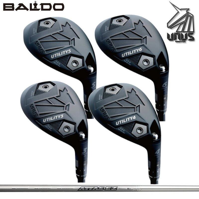 樂天商城 - バルド 2026 UNUS ユーティリティ ウヌス UD UST Mamiya ATTAS EZ for Utility (370TIP) 装着 アッタス 【カスタム】【新品】 BALDO UTILITY 可変式スリーブ 地クラブ