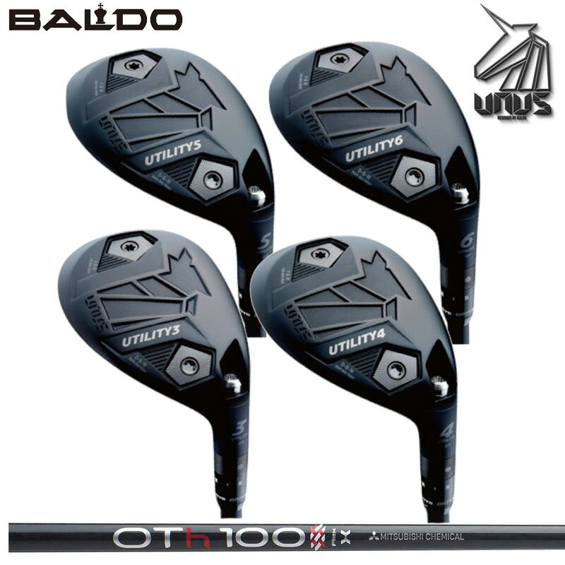 バルド 2026 UNUS ユーティリティ ウヌス UD 三菱ケミカル OT TOUR HYBIRD 装着 オーティー ツアー ハイブリッド 【カスタム】【新品】 BALDO UTILITY 可変式スリーブ 地クラブ