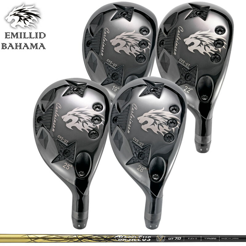 エミリッド バハマ CVS UT 可変式 ユーティリティ バシレウス Boron UT 装着 ボロ...