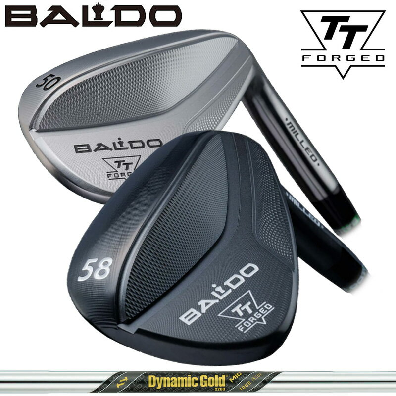 バルド 2024 TT フォージド ウェッジ ダイナミックゴールド MID TOUR ISSUE 装着 ミッド ツアーイシュー 【カスタム】【新品】 BALDO FORGED MILLED WEDGE クラブ TTウェッジ TOUR SATIN BLACK その1