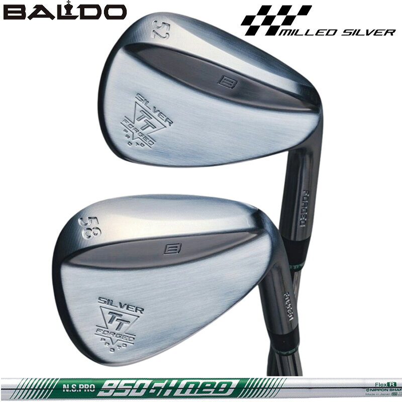 Rakuten - バルド TT フォージド ウェッジ プロト シルバー 日本シャフト N.S.PRO 950GH NEO 装着 NS ネオ スチール 【カスタム】【新品】 BALDO PROTO FORGED クラブ