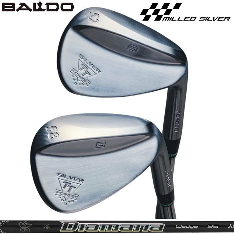バルド 2025 TT フォージド ウェッジ プロト シルバー 三菱ケミカル Diamana Thump Wedge 装着 ディアマナ サンプ カーボン 【カスタム】【新品】 BALDO PROTO FORGED クラブ
