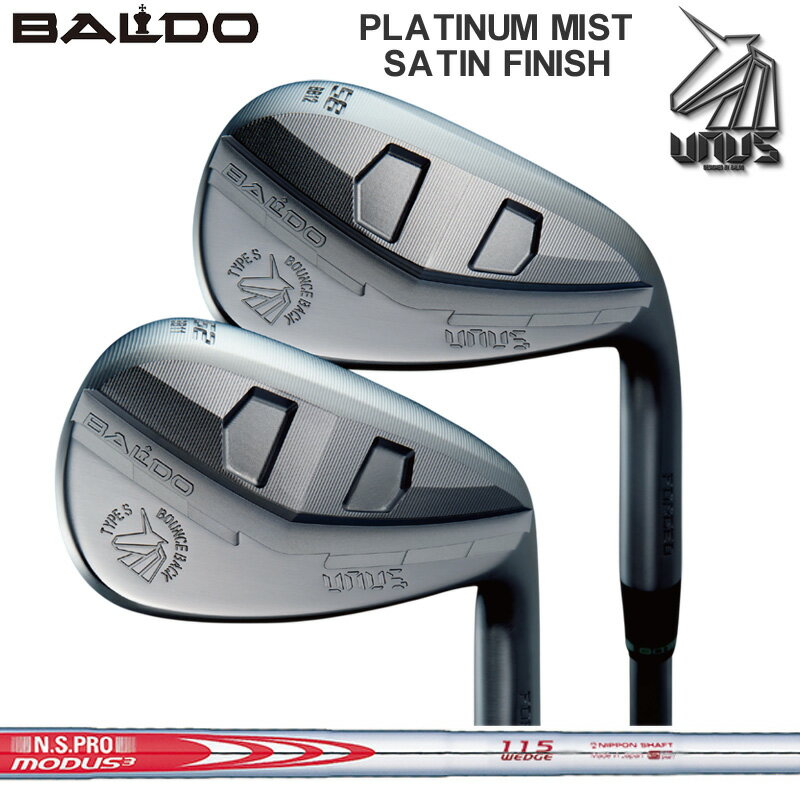 樂天商城 - バルド 2026 UNUS ウヌス フォージド ウェッジ サテン BBW 日本シャフト N.S.PRO MODUS3 WEDGE 105/115/125 装着 NS スチール 【カスタム】【新品】 BALDO WEDGE クラブ ゴルフ