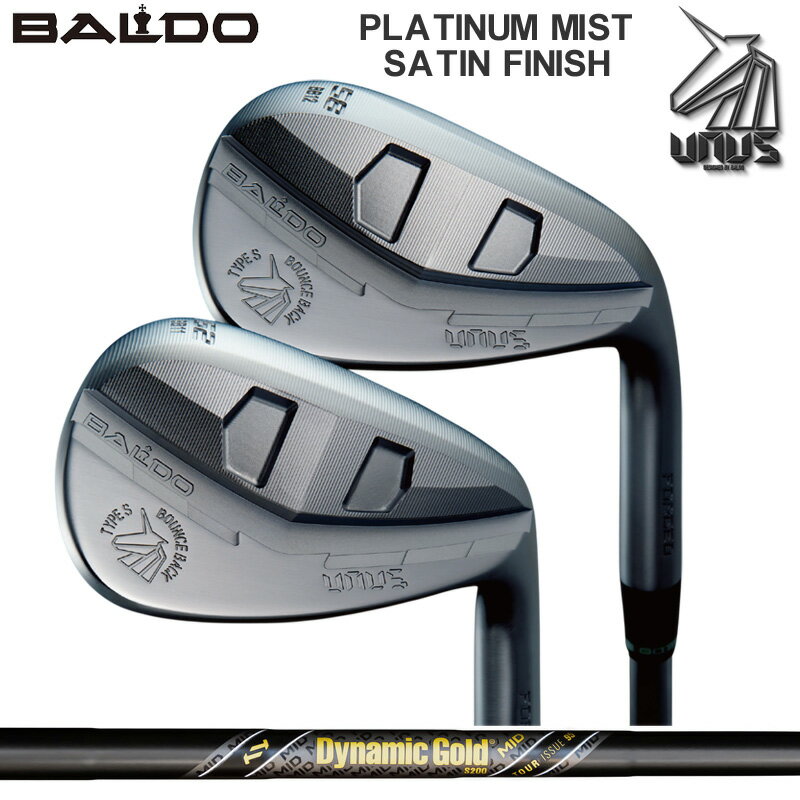 Rakuten - バルド 2026 UNUS ウヌス フォージド ウェッジ サテン BBW ダイナミックゴールド MID 95 TOUR ISSUE Gunmetal 装着 ミッド ガンメタ 【カスタム】【新品】 BALDO WEDGE クラブ ゴルフ