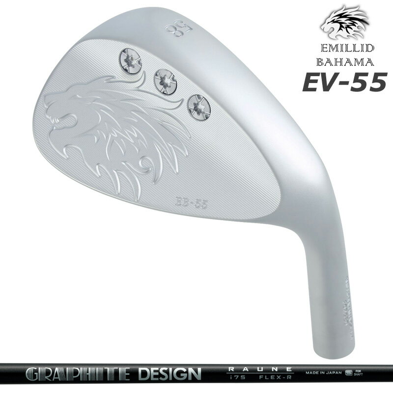 樂天商城 - エミリッド バハマ EB-55 ウェッジ グラファイトデザイン RAUNEIRON i60/i75/i90 装着 ラウネ カーボン 【カスタム】【新品】 EB55 EMILLID BAHAMA GOLF 地クラブ