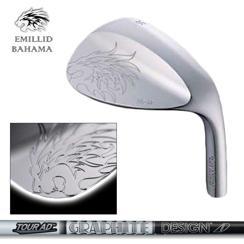 樂天商城 - エミリッド バハマ EB-99 ウェッジ グラファイトデザイン TourAD AD-105/115 装着 カーボン 【カスタム】【新品】 EB99 EMILLID BAHAMA WEDGE 軟鉄 バハマウェッジ GOLF 地クラブ