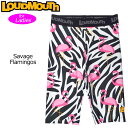 【均一SALE】【メール便発送】レディース ラウドマウス ショートスパッツ Savage Flamingos サベージフラミンゴス 769955(102) 【R...