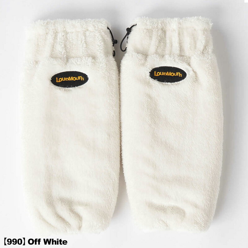 ラウドマウス 2025 レディース レッグウォーマー ボア×フリース リバーシブルタイプ 775933 防寒 日本規格【新品】 25FW Loudmouth ゴルフウェア シンプル 無地 OCT1