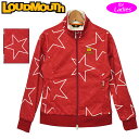 ラウドマウス レディース ボンディング ブルゾン レッド 770256(994) 防寒 【日本規格】【新品】20FW ジャケット アウター Loudmouth ゴルフウェア その1