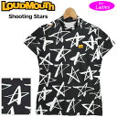 【日本規格】ラウドマウス レディース UVカット モックネック 半袖 シャツ 771653(119) Shooting Stars シューティング スター 【メ...