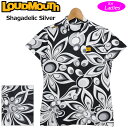 【日本規格】ラウドマウス レディース UVカット モックネック 半袖 シャツ 771653(202) Shagadelic Silver シャガデリックシルバー...