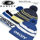 【SALE特価】【メール便発送】オークリー メンズ ニットキャップ 912019 BEANIE B1B LOGO 【新品】8WF1 ゴルフウェア Oakley 帽子 ロゴ ニット帽ビーニー その1