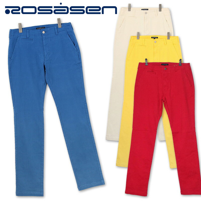 ロサーセン メンズ チノパンツ 044-78810 Rosasen 【新品】18FW ゴルフウェアボトムスロングパンツ長ズボン男性用紳士用無地 %off