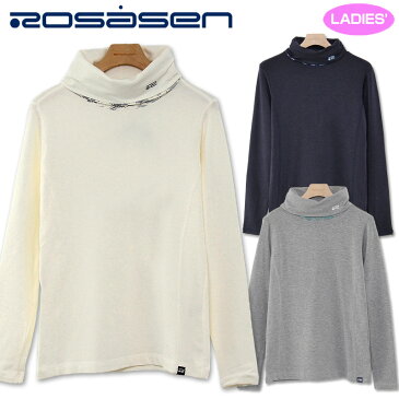 【SALE特価】【メール便発送】ロサーセン レディース タートルネックシャツ 045-28010 Rosasen 【新品】8WF1 ゴルフウェアトップスレディス女性用インナーウエアアンダーウエア