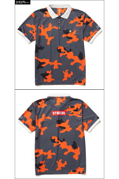 【9月4日20時〜7日間限定★10%offクーポン】V12 ゴルフ ヴィ・トゥエルヴ メンズ 半袖 ポロシャツ LIGHT CAMO POLO V122010-CT08 【新品】20SS ゴルフウェア V12 GOLF ライトカモ