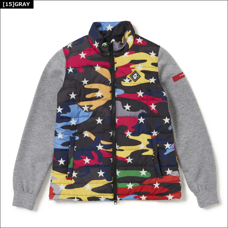 V12 ゴルフ ヴィ・トゥエルヴ レディース 中綿 ジャケット W HYBRID JACKET V122020-JK01 防寒 【新品】PCBR ゴルフウェア トップス アウター STAR CAMO V12GOLF