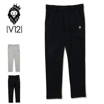 V12 ゴルフ メンズ 裏起毛 ロングパンツ BOA SWEAT PANTS V122020-PN02 ヴィ・トゥエルヴ 防寒 【新品】20FW ゴルフウェア おしゃれ ブランド GOLF 【CPN】