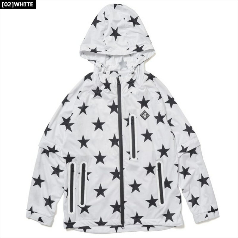 V12 ゴルフ ヴィ・トゥエルヴ レディース 高耐水圧 レインジャケット ALL STAR RAIN JKT V122110-JK02 【新品】1SS2 レインウェア V12 GOLF STAR スター