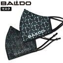 【均一SALE】BALDO バルド マスク 2枚組 (BK×WH/BK×BK) ORIGINAL MASK 【メール便発送】 【新品】QCBR フェイスカバー ...