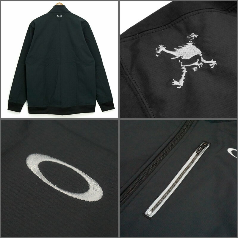 オークリー メンズ スカル 防風 保温 リバーシブル ジャケット FOA402855 SKULL REVERSIBLE WIND JACKET 2.0 防寒 【新品】21FW Oakley 長袖 アウター トップス NOV2