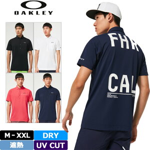 オークリー メンズ 半袖 ポロシャツ FOA403524 吸汗速乾 遮熱 UVカット Oakley FHR Pocket Shirt【メール便発送】【新品】2SS2 ゴルフウェア