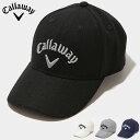 キャロウェイ キャロウェイ メンズ ロゴ刺繍 キャップ フランネル素材 C22291104 【新品】2WF2 Callaway ゴルフウェア 帽子 キャップ シンプル 無地 OCT3