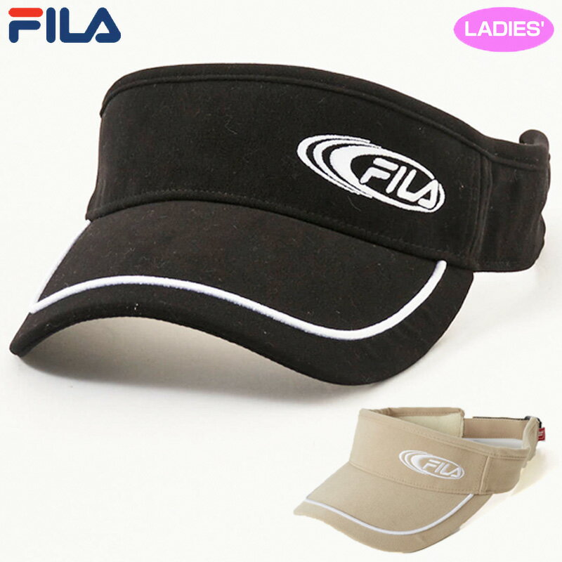 フィラ ゴルフ レディース バイザー 792920 FILA Golf 【新品】2WF2 サンバイザー ゴルフウェア 帽子 NOV2 その1