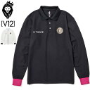 V12 ゴルフ メンズ 長袖 ポロシャツ VER LOGO L/S POLO V122220-CT11 ヴィ・トゥエルヴ 【新品】RCBR ゴルフウェア トップ...