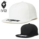 V12 ゴルフ スナップバック フラット キャップ LX F3D CAP VLX2220-CP02 ヴィ・トゥエルヴ 【新品】RCBR ゴルフウェア 帽子 平ツ...